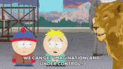 stan marsh lion GIF by South Park 
