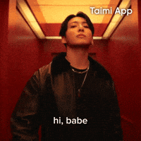 Jung Kook Hi Babe GIF by Taimi