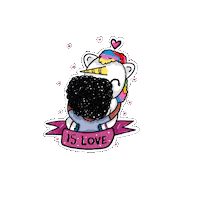 Just Love Hello Sticker