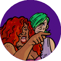 Angry Pointing Sticker by ianmissible