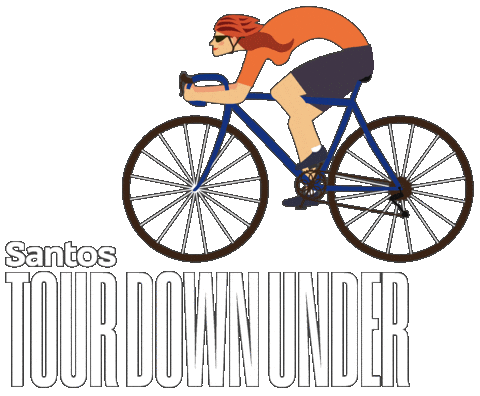 Bike Race Sticker by Tour Down Under