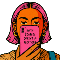 Reproductive Rights Healthcare Sticker by INTO ACTION