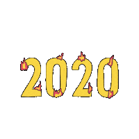 Fire Burn Sticker