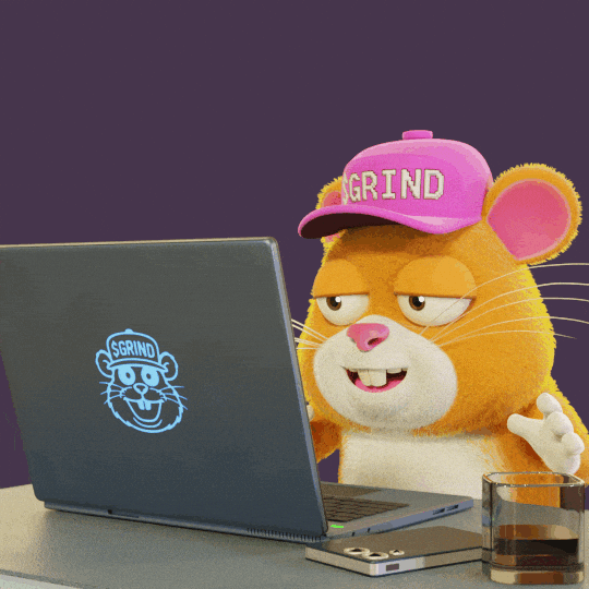 Secret Santa Hamster GIF by Grind