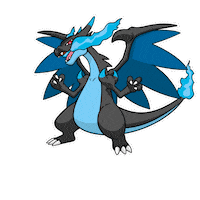 Mega Charizard X Sticker by Pokémon