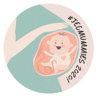 Baby Mother Sticker by Jump Eat Cry