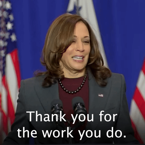 Thank you for the work you do.