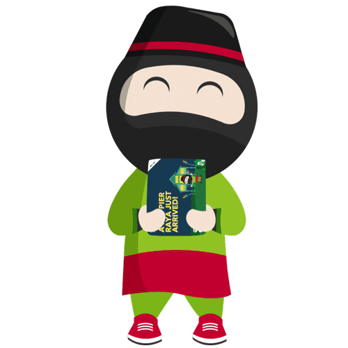 ninjavanmalaysia giphyupload raya selamathariraya ninjavan Sticker