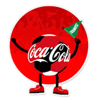 Coca Cola Fifa Sticker by The Coca-Cola Company Ecuador