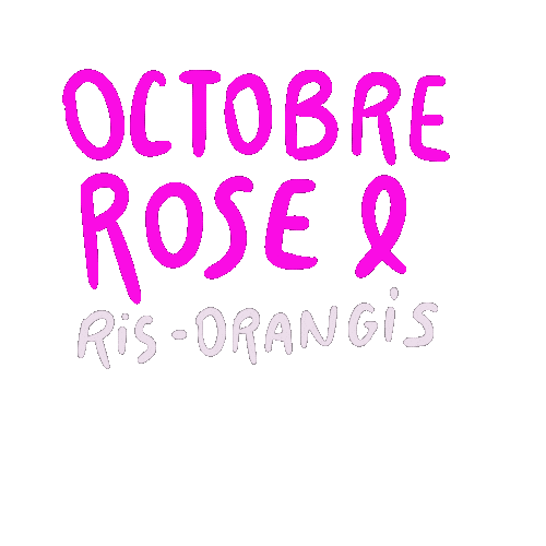 Octobre Rose Sticker by Mairie Ris-Orangis