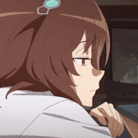 Tired Umamusume GIF