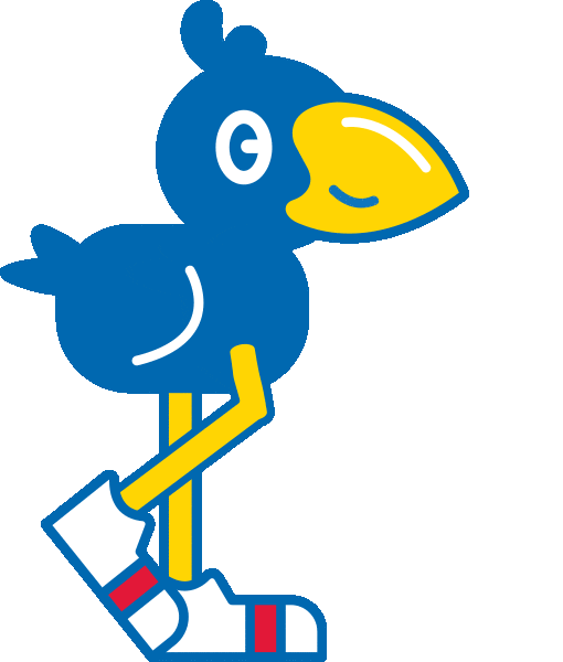 Happy Kansas Jayhawks Sticker by University of Kansas