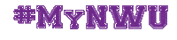 mynwu Sticker by NWU Social