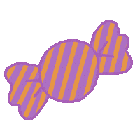 Halloween Candy Sticker