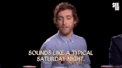 Typical Saturday Night GIF by Seeso