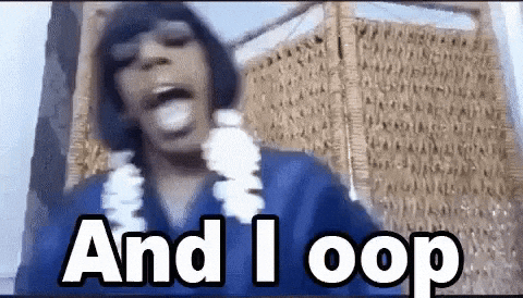 And I Oop GIF by MOODMAN