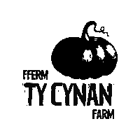 Pumpkin Farm Sticker by Ty Cynan