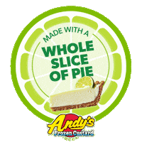Key Lime Pie Sticker by Andy's Frozen Custard