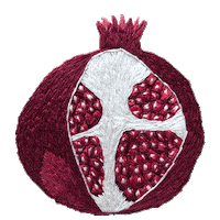 Roma Embroidery Sticker by bemmimosa