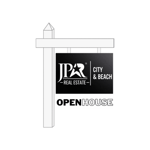 jparcityandbeach giphygifmaker openhouse yardsign jpar Sticker