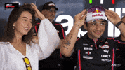 Wave Hello GIF by MotoGP™