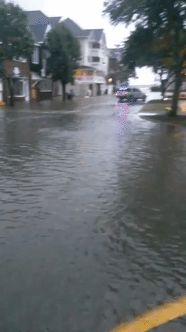 Flooding in North Carolina After Hurricane Arthur