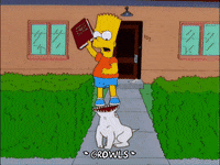 destroy bart simpson GIF