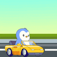 Driving Washington Dc GIF by Pudgy Penguins