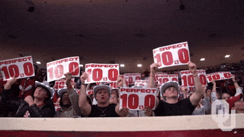 Ncaa Gymnastics Celebration GIF by University of Oklahoma