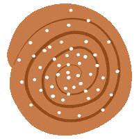Cinnamon Roll Sticker