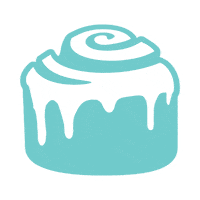 Dripping Cinnamon Roll Sticker by Cinnabon