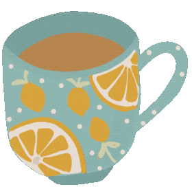 Tea Cup Sticker