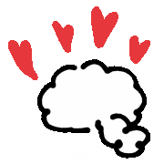 mmhn_samoyed_gif love dog はーと 犬 Sticker