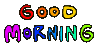 Happy Good Morning Sticker