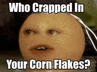 Angry Corn Flakes GIF