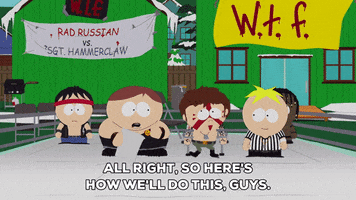 wresting eric cartman GIF by South Park 