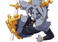 Fur Goat Girl GIF