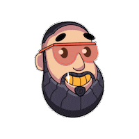 Gold Teeth Sticker by 1 Ocean Lane