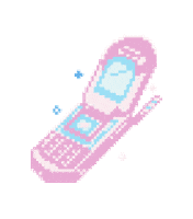 caramelroze vintage phone cell caramel Sticker