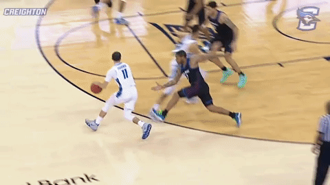 slam dunk GIF by Creighton University Athletics