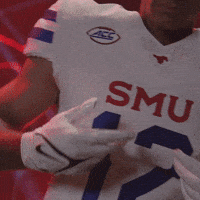 College Football Celebration GIF by SMU Football