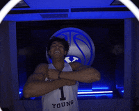 Byu Basketball Stewart GIF by BYU Cougars