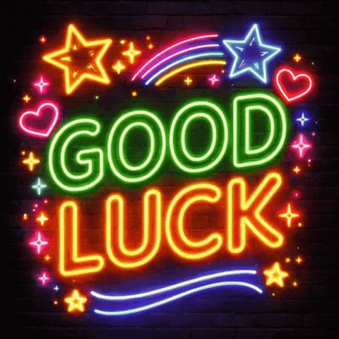 You Can Good Luck GIF
