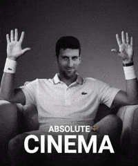 Novak Djokovic Cinema GIF