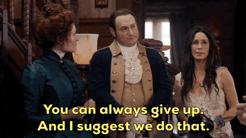 Just Give Up GIF by CBS