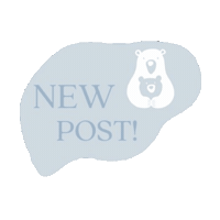 New Post Sticker by Munchkin & Bear