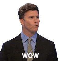 Colin Jost Sticker by Jeopardy!