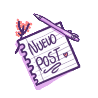 New Post Nuevo Sticker