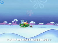 season 8 frozen face-off GIF by SpongeBob SquarePants