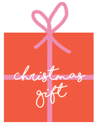 Christmas Present Sticker by Folksy